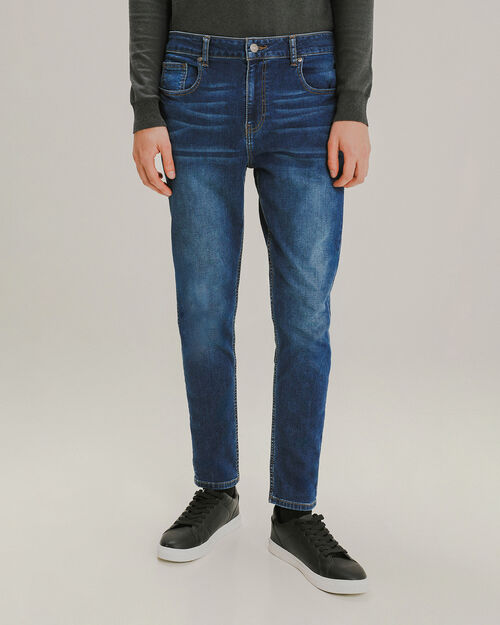 Jeans Skinny Tapered Marino